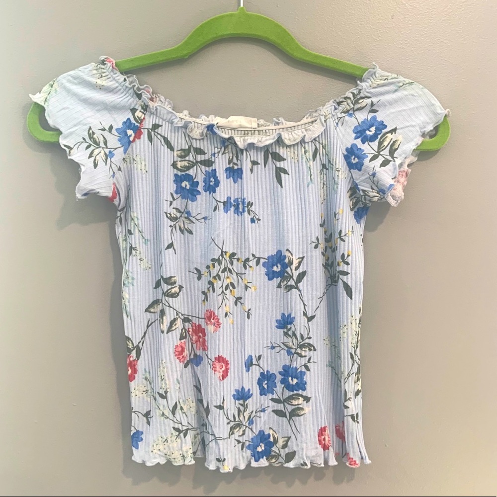 Floral Crop Top